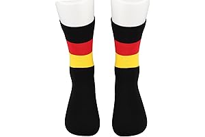 1 Pair of German Flag Socks: A Gift of National Pride