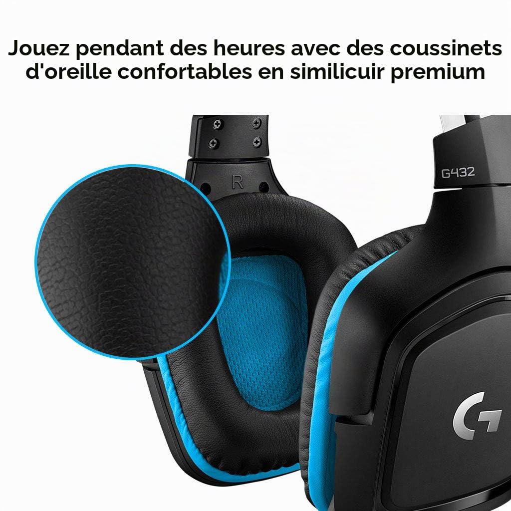 Logitech G432 Wired 7.1 Headset