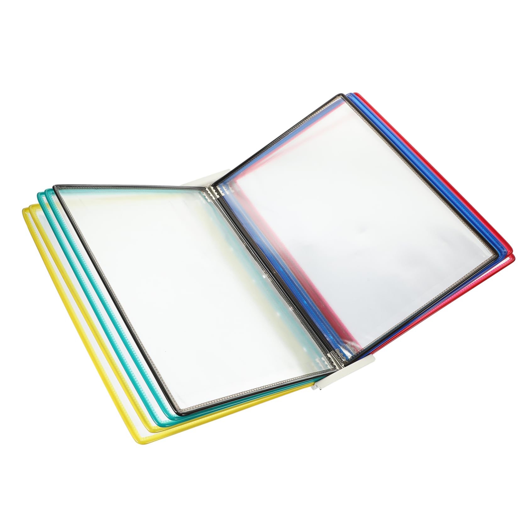 AYUWQZX Wall Display Unit, PVC Hang Wall Mounted Document File Organizer Rack For Office Magazine