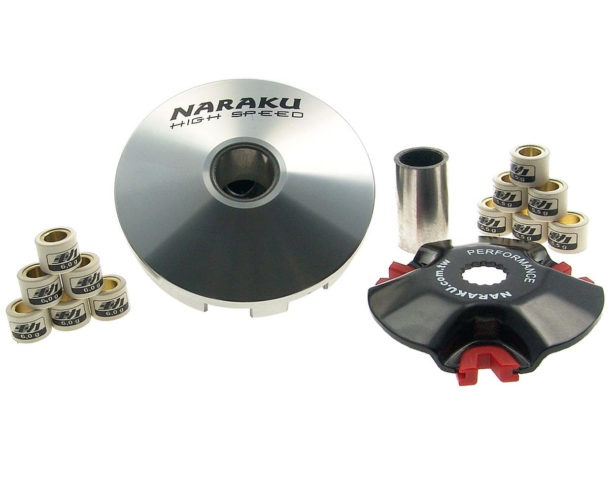 NARAKU RACING Variomatik V.2 16mm, kompatibel mit Keeway RY8 50 racing