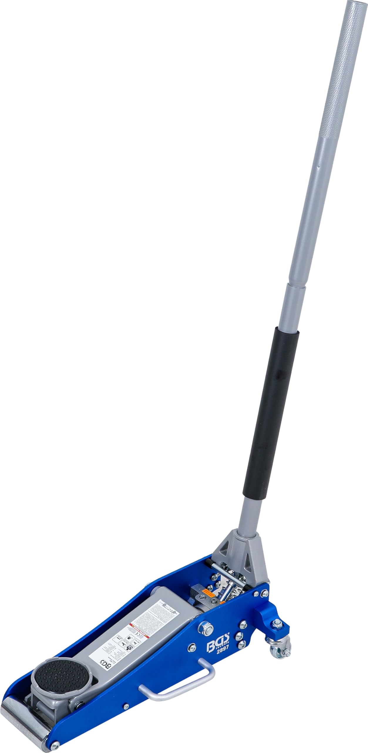 BGS Martinetto a carrello idraulico 1,5 t struttura alluminio-acciaio