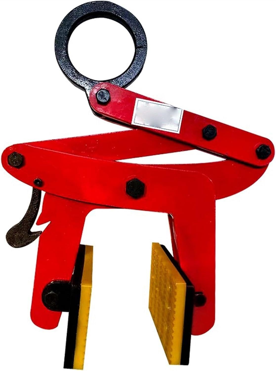 SaryEdge Heavy Duty Paver Slab Lifter - 350kg/390kg/500kg Capacity, Vertical Lifting Clamps for Granite, Stone, Steel Plates & Marble - Adjustable 4-8cm Opening，，A Color-Opening 4~8cm