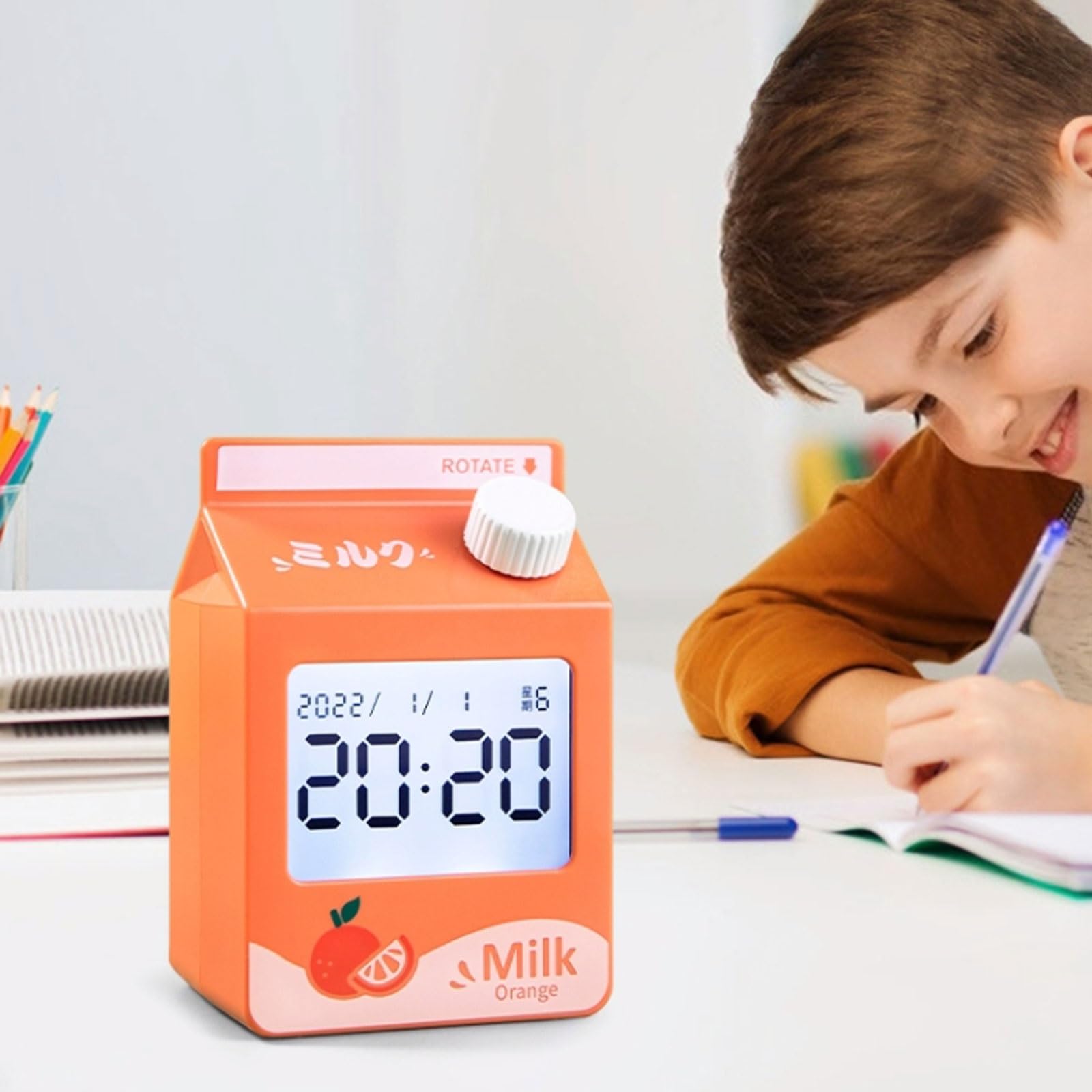 Digitaler Timer, digitaler Timer, leiser 99-Minuten-Countdown-Timer, Zeitmanagement-Tool for Kinder mit Wecker, Küchentimer for Kochen, Zeiterinnerung for Klassenzimmer, Kinderlehrer, Fitness-Visual-T