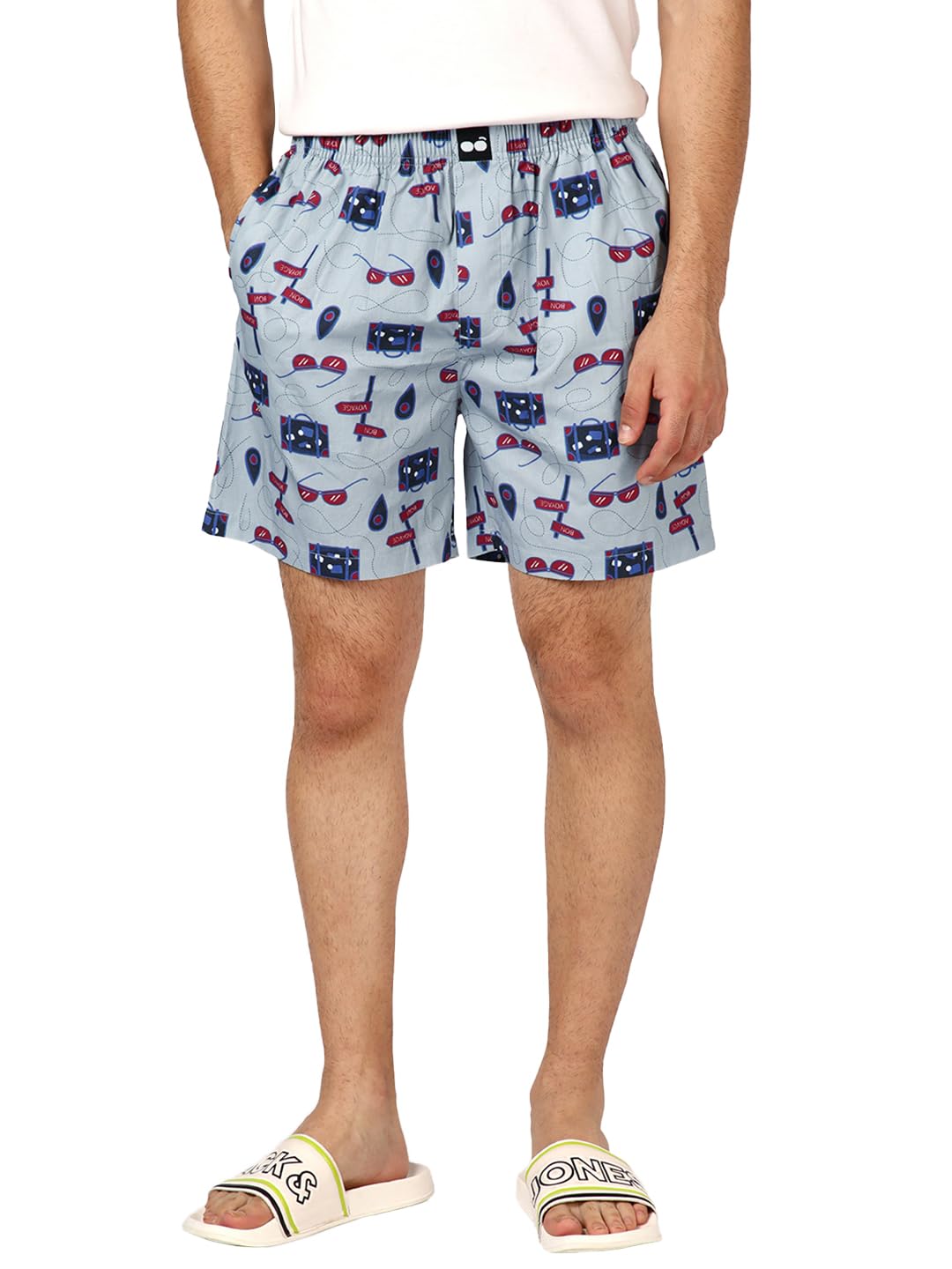 bewakoof Men's All Over Printed Regular Fit Poplin Cotton Boxer-picture-15