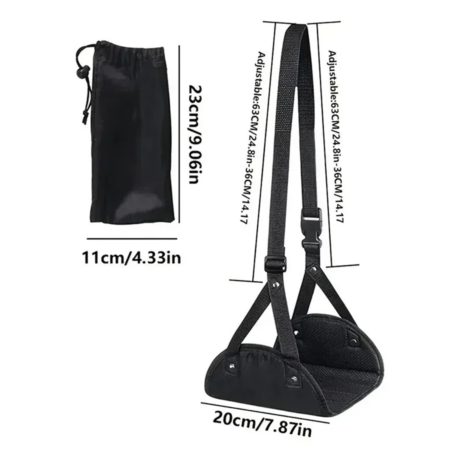 Poggiapiedi Per Aereo Poggiapiedi for aereo Amaca Volo Sedile da viaggio for auto Cuscino for poggiapiedi Treno regolabile Cuscini for dormire portatili Accessori Per Il Relax