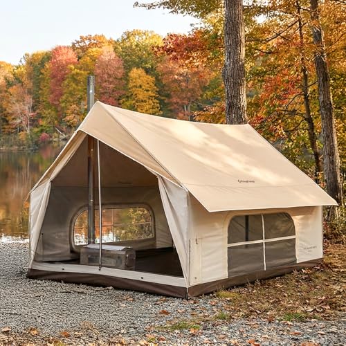 KingCamp 6-8 Person Canvas Hot Tent