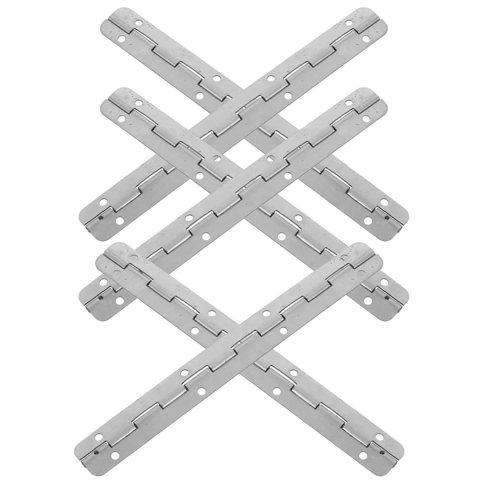 6Pcs Solid Metal Wood Box Hinges Smooth Action Piano for Handmade Jewelry Cases Cabinet Doors Craft for Pianos
