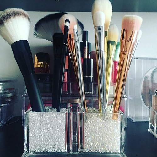 Miniatura 8 de Allstarco 200 unidades de 0.472 pulgadas (0.472 in) color rosa AB quilates acrílico diamante confeti AB revestimiento para mesa dispersión