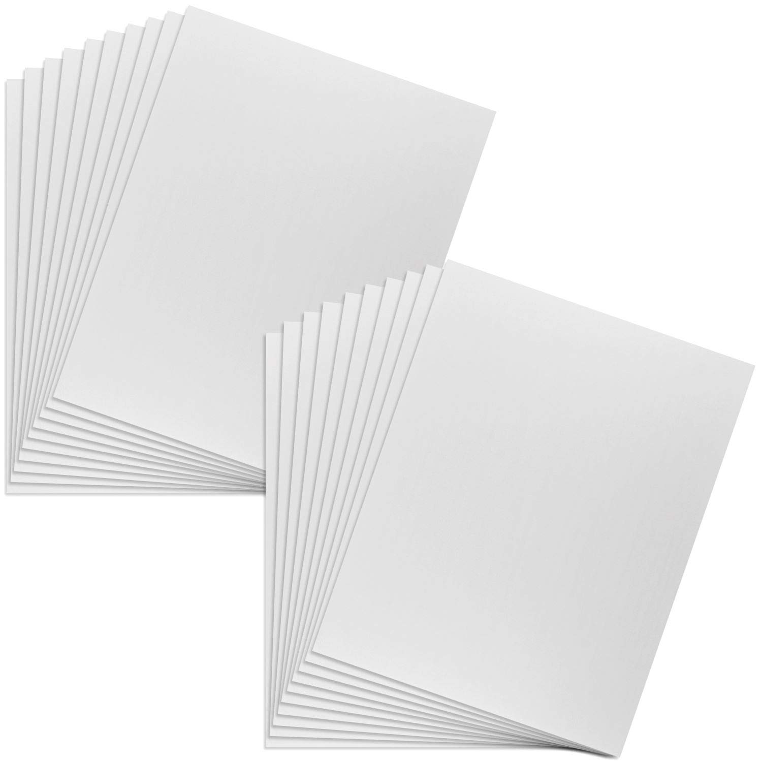 Buy Acrux7 20Pack Foam Boards 11"x14" Form Core Backing Board 1/8 Inch