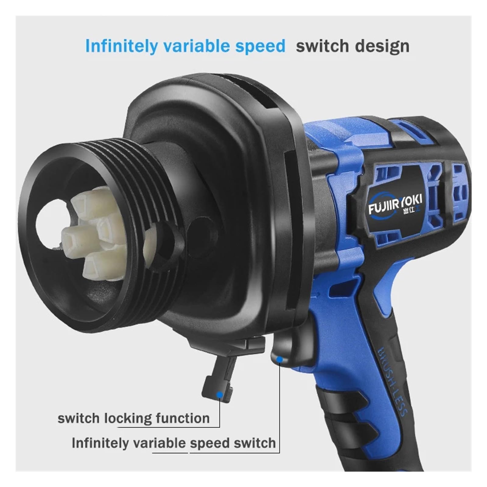 Pompa di trasferimento carburante 21 V, pompa a barile inserita con batteria al litio portatile, erogatore olio elettrica a cherosene da 3200 W Agricolo,Commerciale(Set meal 6)