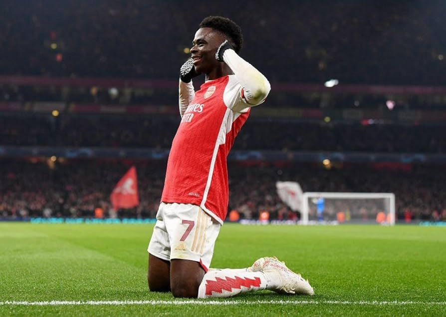 アーセナル サカ 額入り 直筆サイン アーセナル サカ 額入り 直筆サイン