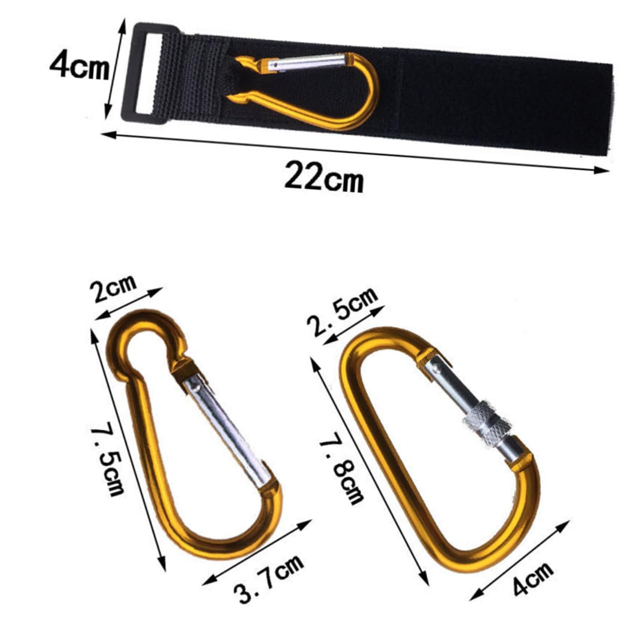 Hemoton 2pcs Stroller Hooks Accessories Non-Slip Adjustable Multi-Purpose Hanger Clips