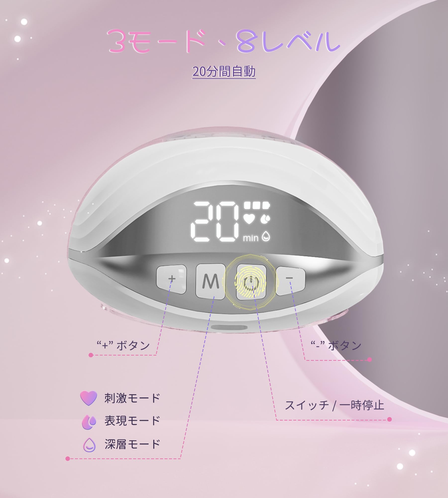 Amazon.co.jp: KISSBOBO 搾乳機 電動, 軽量で薄型、 手なしの電気胸