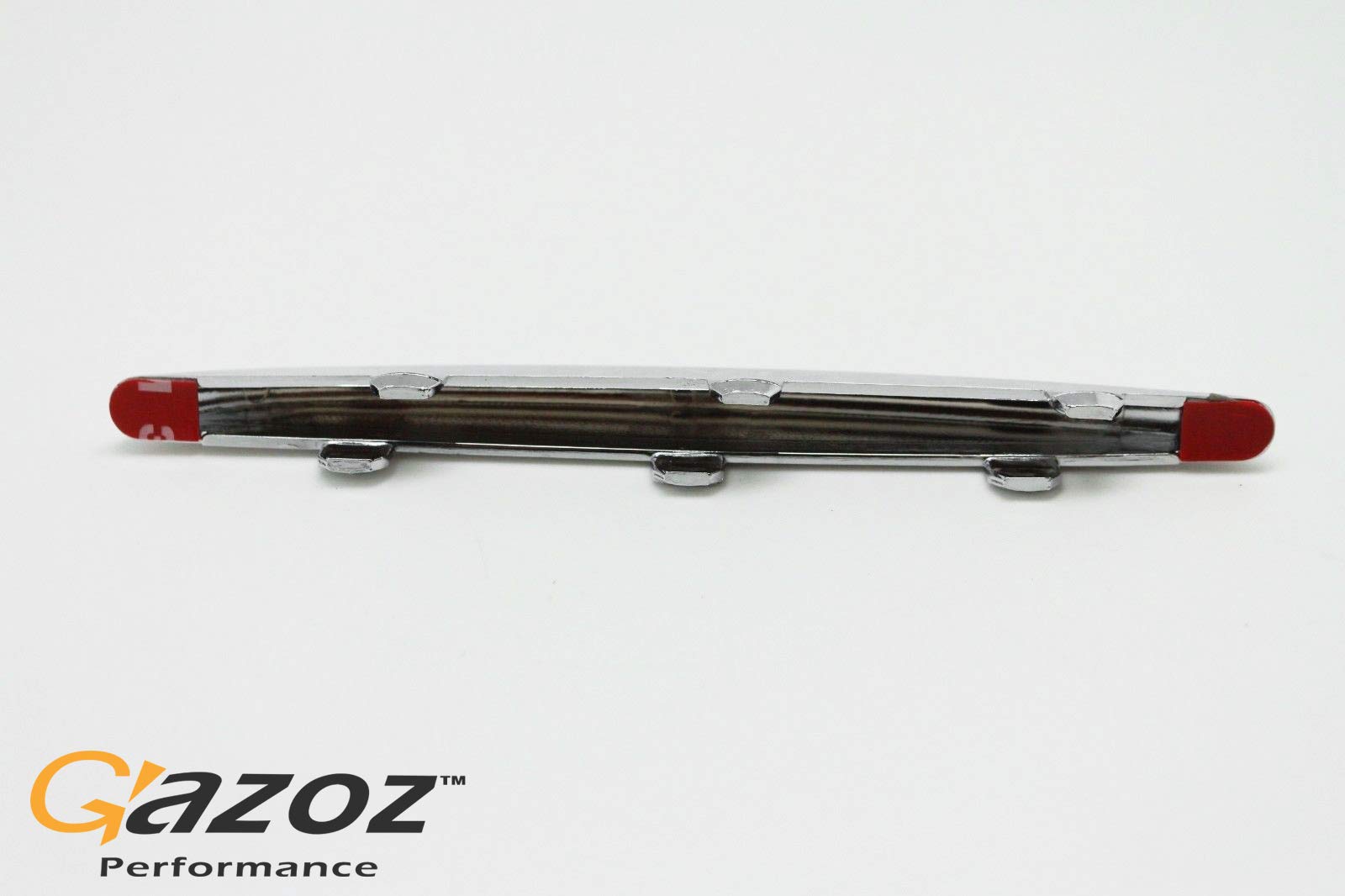 SLK Accessori, alette cromate per griglia del cofano, finiture di copertura per prese d'aria del cofano per R171 SLK 2004-2011, a strisce in nichel cromato