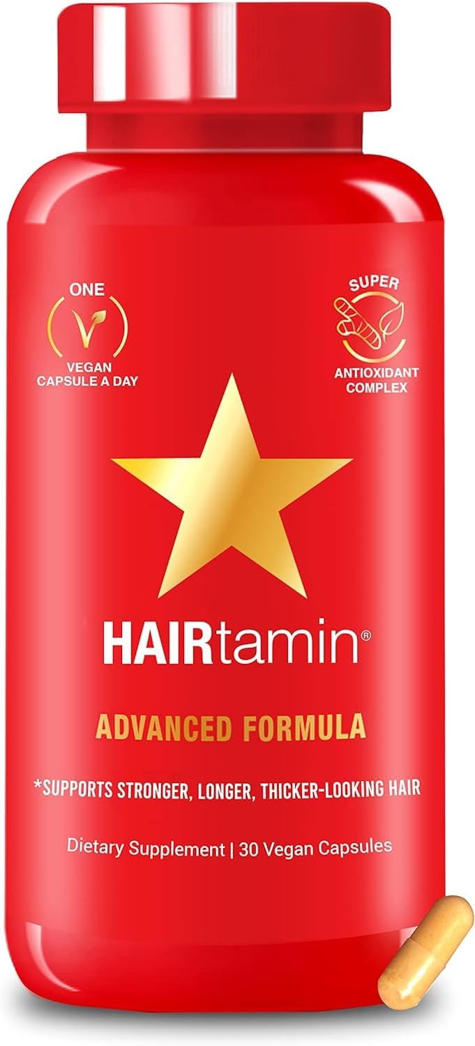 Hairtamin hair growth Vitamins - Magic Hair Growth and Hair Loss Prevention Capsules - 30 Capsules