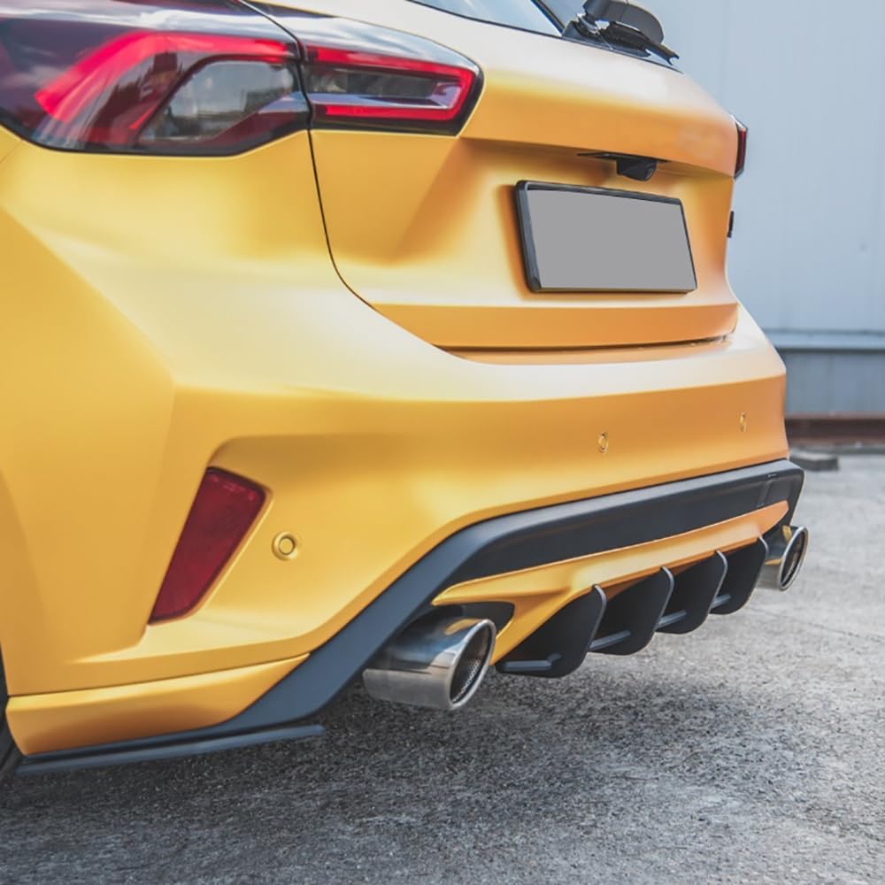 Tylny spojler samochodowy rozdzielacz dyfuzora, do Ford Focus ST MK4 2018-2021, tylna krawędź w stylu zderzaka