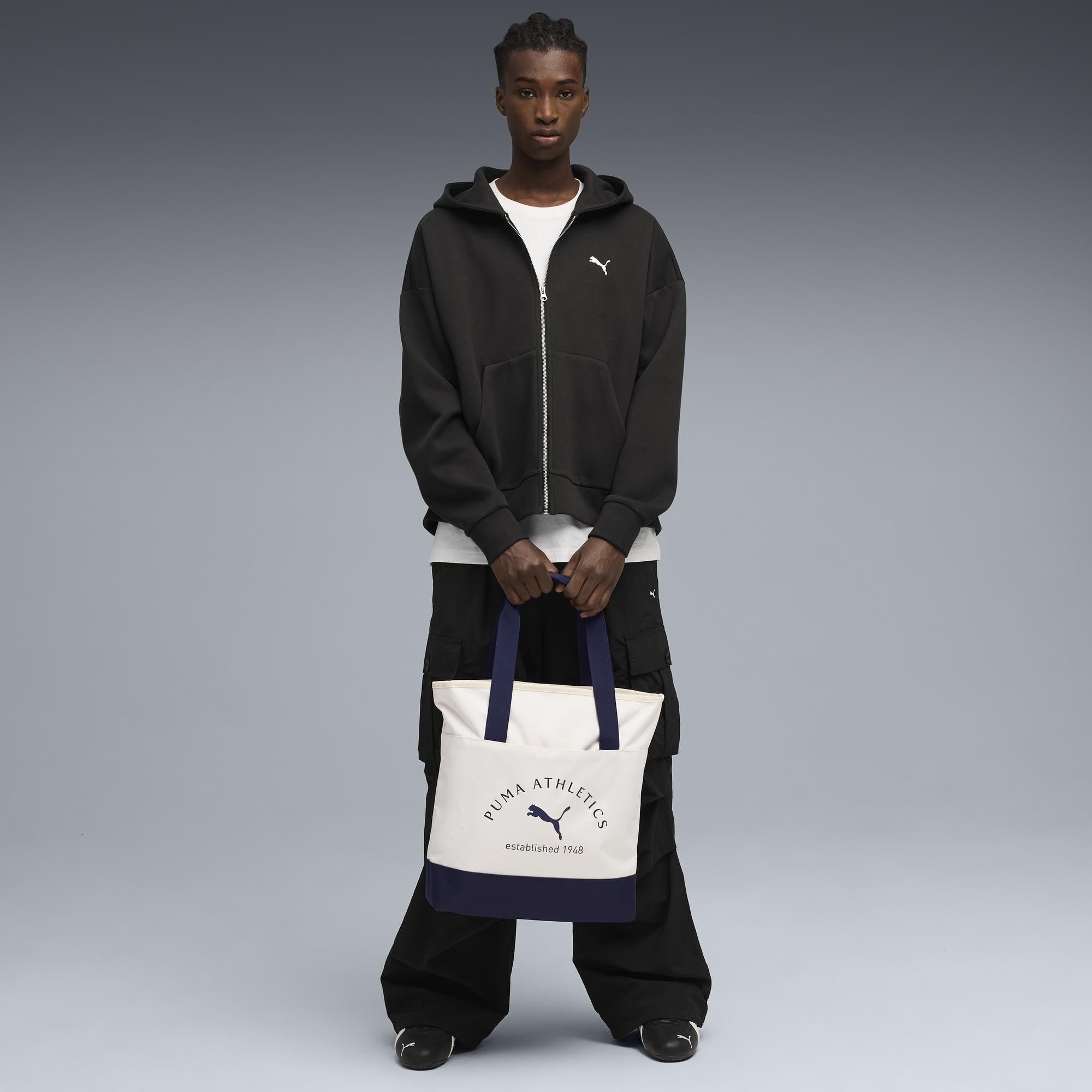 PUMA Phase Class Tote Bag Alpine Snow