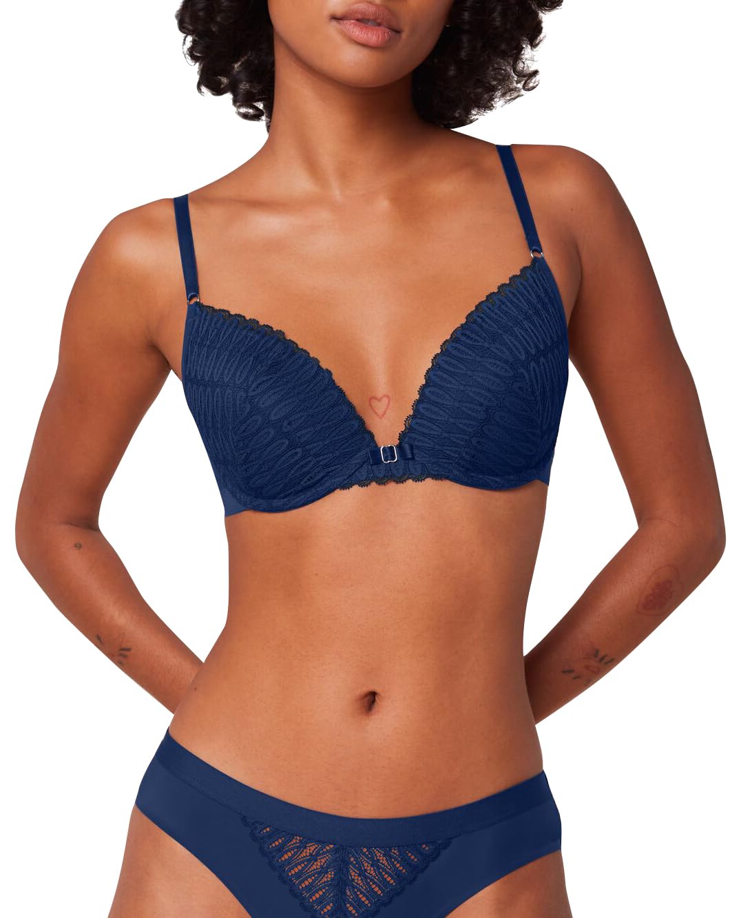 Triumph Aura Spotlight T WHU Women's Bra, Deep Water., 38D