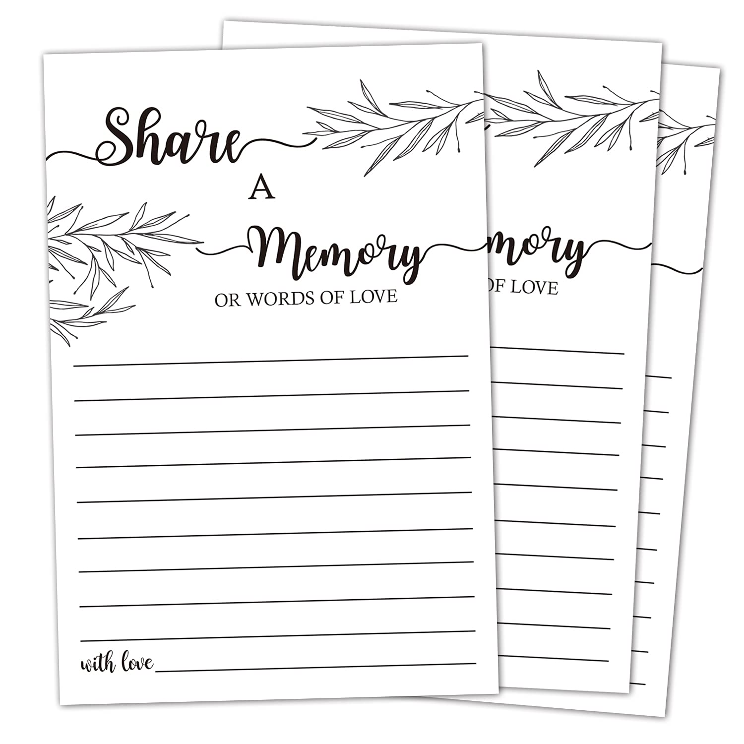 Amazon.com: Share a Memory Card, Memorial Cards for Celebration of Life, Funeral Guest Book, Advice for The Bride, Wedding Favors, Graduation, Retirement, Going Away Party Decorations, 4x6 Inch, 50 Pack : Home amazon-com-share-a-memory-card-memorial-cards-for-celebration-of-life-funeral-guest-book-advice-for-the-bride-wedding-favors-graduation-retirement-going-away-party-decorations-4x6-inch-50-pack-home
