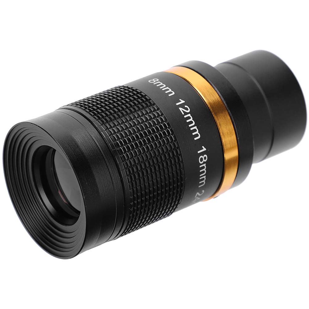 Telescopio Astronómico Ocular con Zoom Continuo de 8 a 24 Mm Visualización de Planetas Lunares para Telescopio de 1,25 Pulgadas