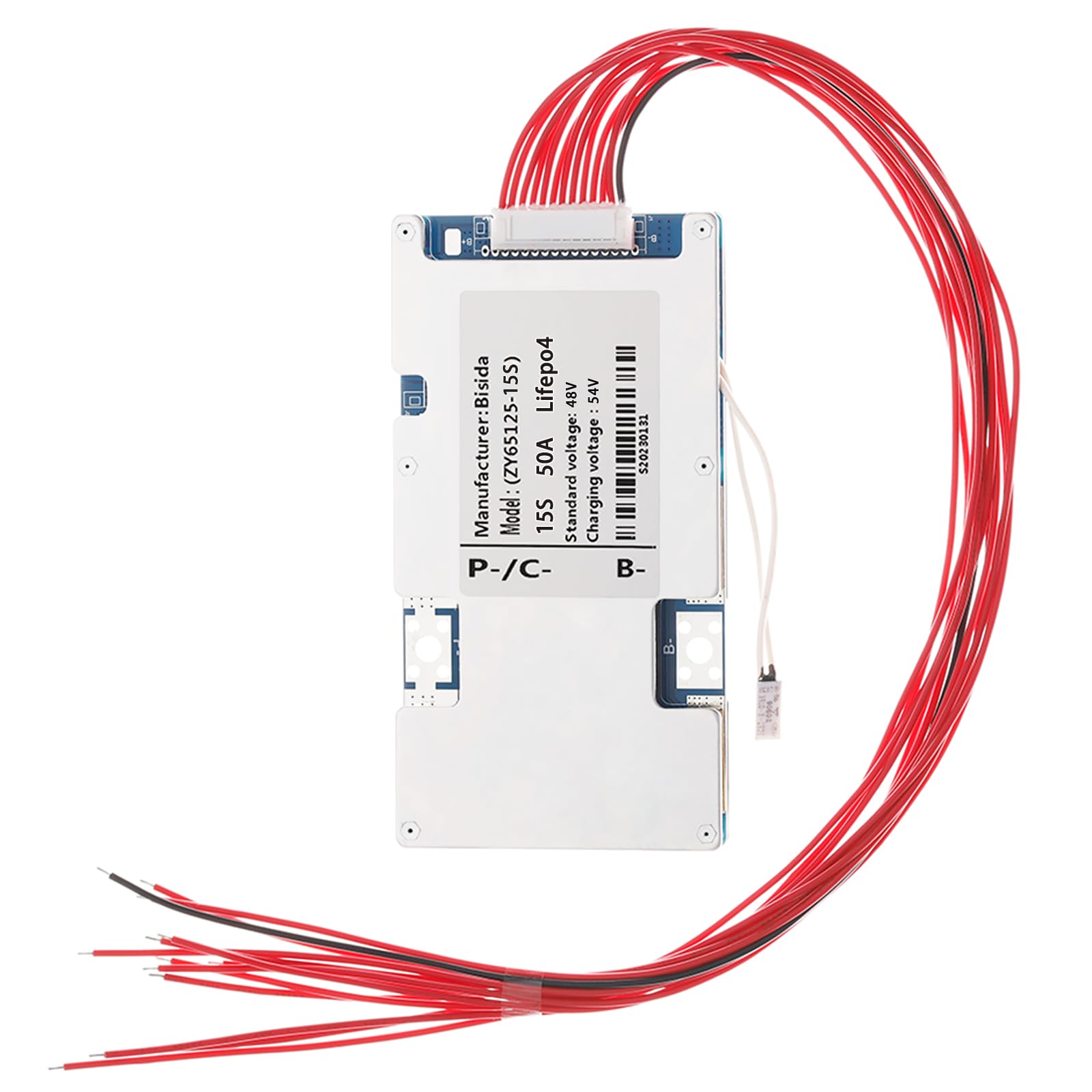 Amazon.com: Bisida 15S BMS 48V 50A Lifepo4 Battery Management