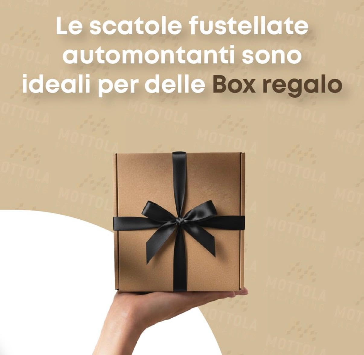 Scatole Fustellate Automontanti 40x40x13 cm 20 Pezzi Cartone Ondulato per Spedizioni