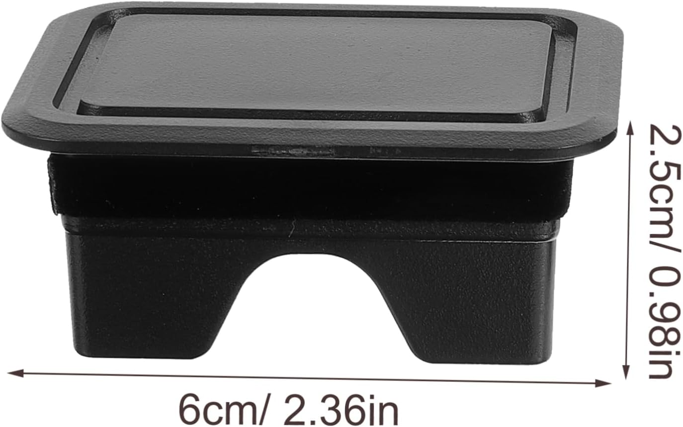 Luxshiny Stake Pocket Cap for Truck Ram Accessories Truck Bed Rail Stake Pocket Cap Replaceable Protective Cover