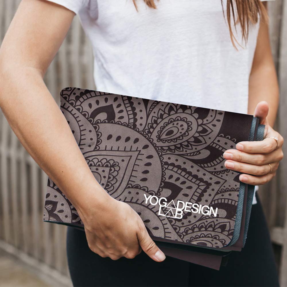 YOGA DESIGN LABS COMBO MAT 1.5mm MANDALA BLACK