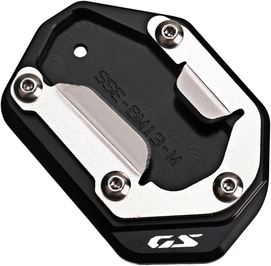 Motorcycle Kickstand Enlarge Plate For B&M&W R1300GS 2023 2024 2025 Accessorie Motorcycle Kickstand Side Stand Extension Pad Enlarger Support Plate