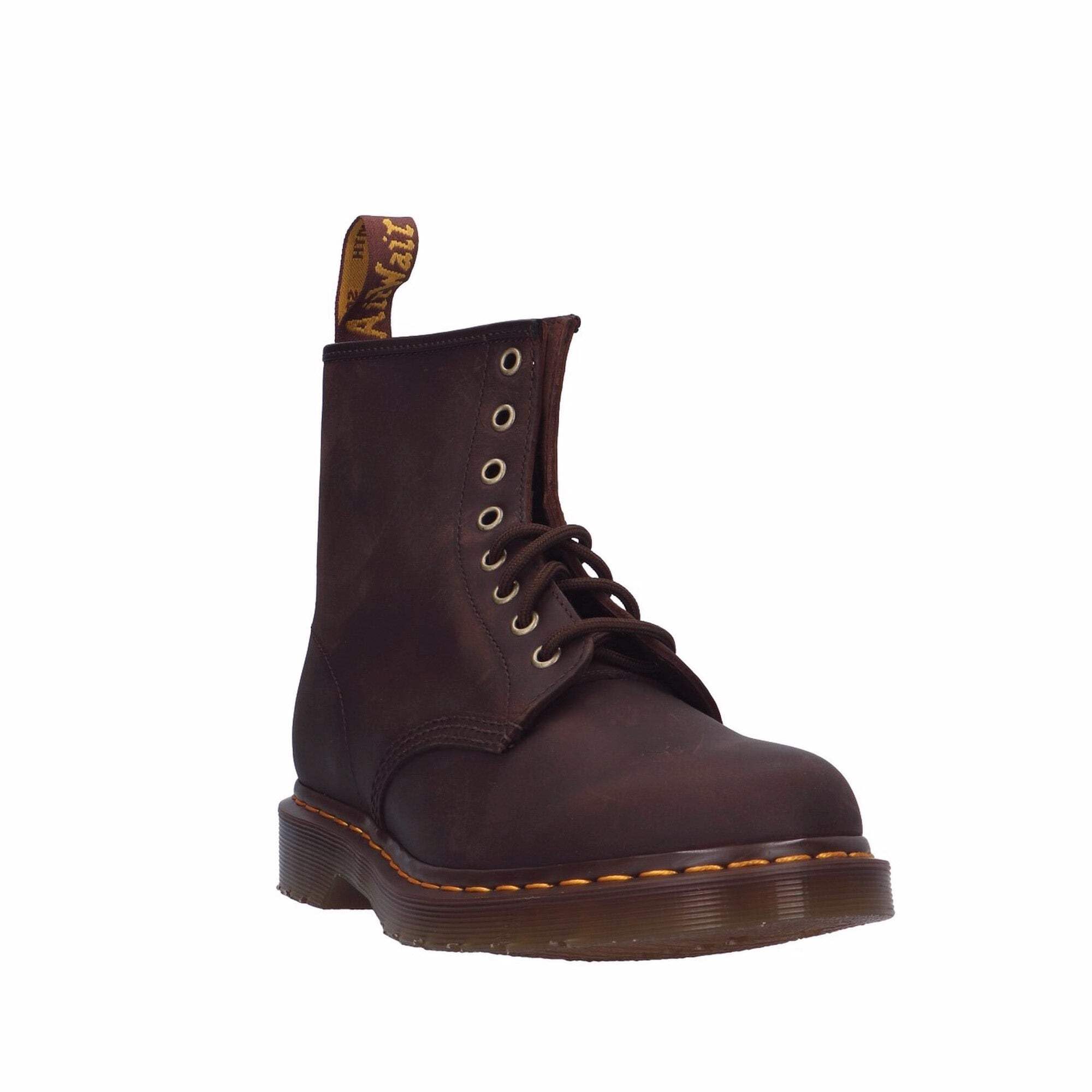 Image secondaire de Bottes Dr. Martens 1460 For Pride en cuir marron