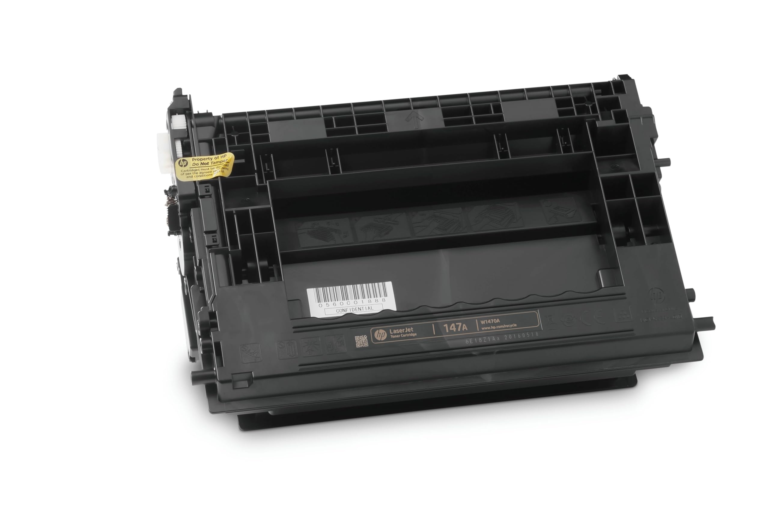 HP 147A W1470A, Cartuccia Toner Originale da 10500 Pagine, Compatibile con le Stampanti LaserJet Enterprise M610, M611, M612, M634, Multifunzione M635, M636, Nero
