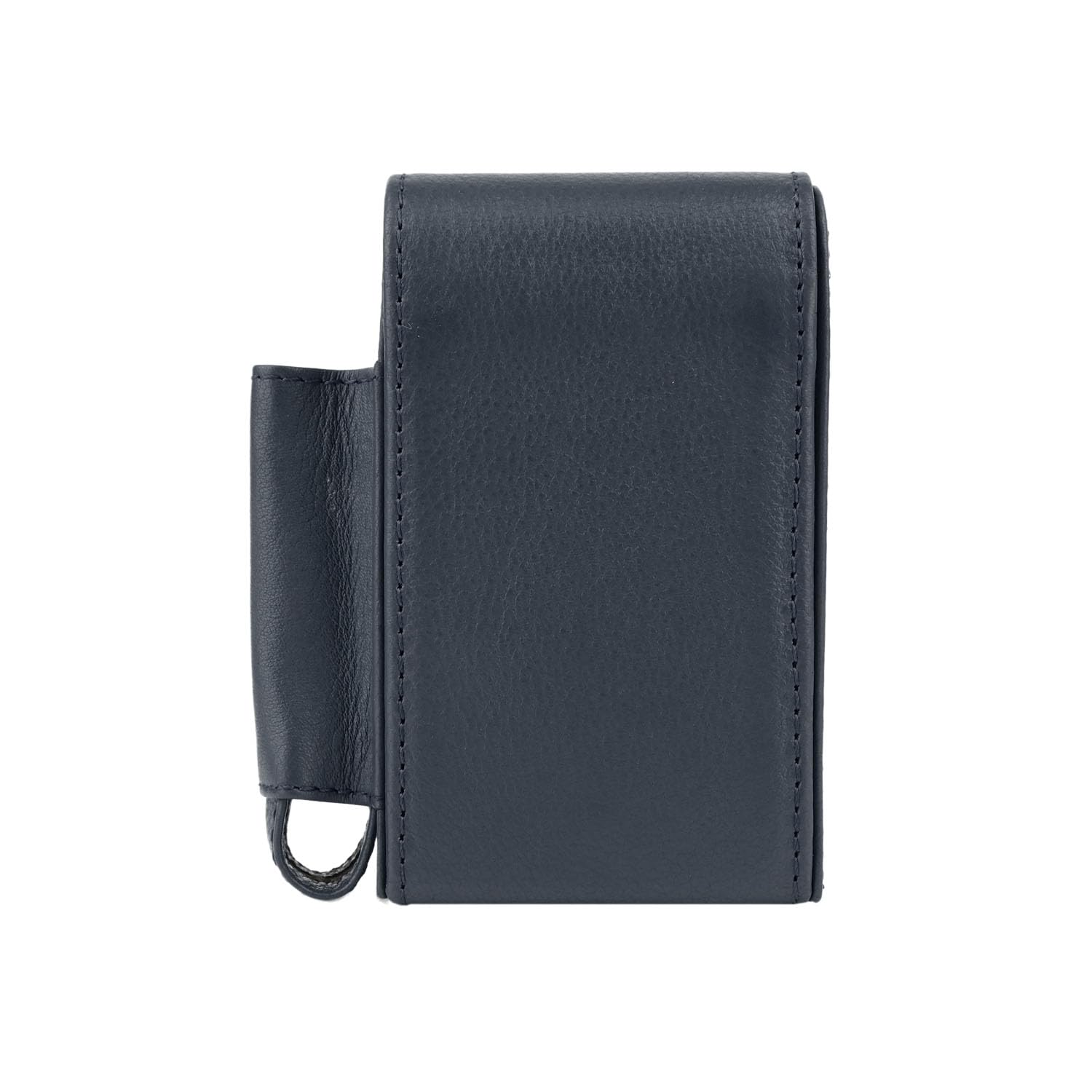 Étui à Cigarettes Cuir Véritable avec Porte-Briquet - Pochette Protection Paquet Homme Femme