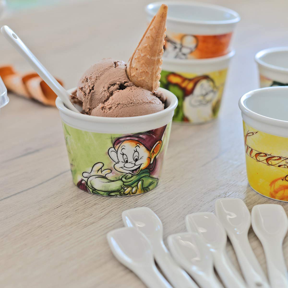 Set Porcellana Egan 'Le Casette' - Design Italiano, Avorio, Lavastoviglie E Microonde - Foto 10