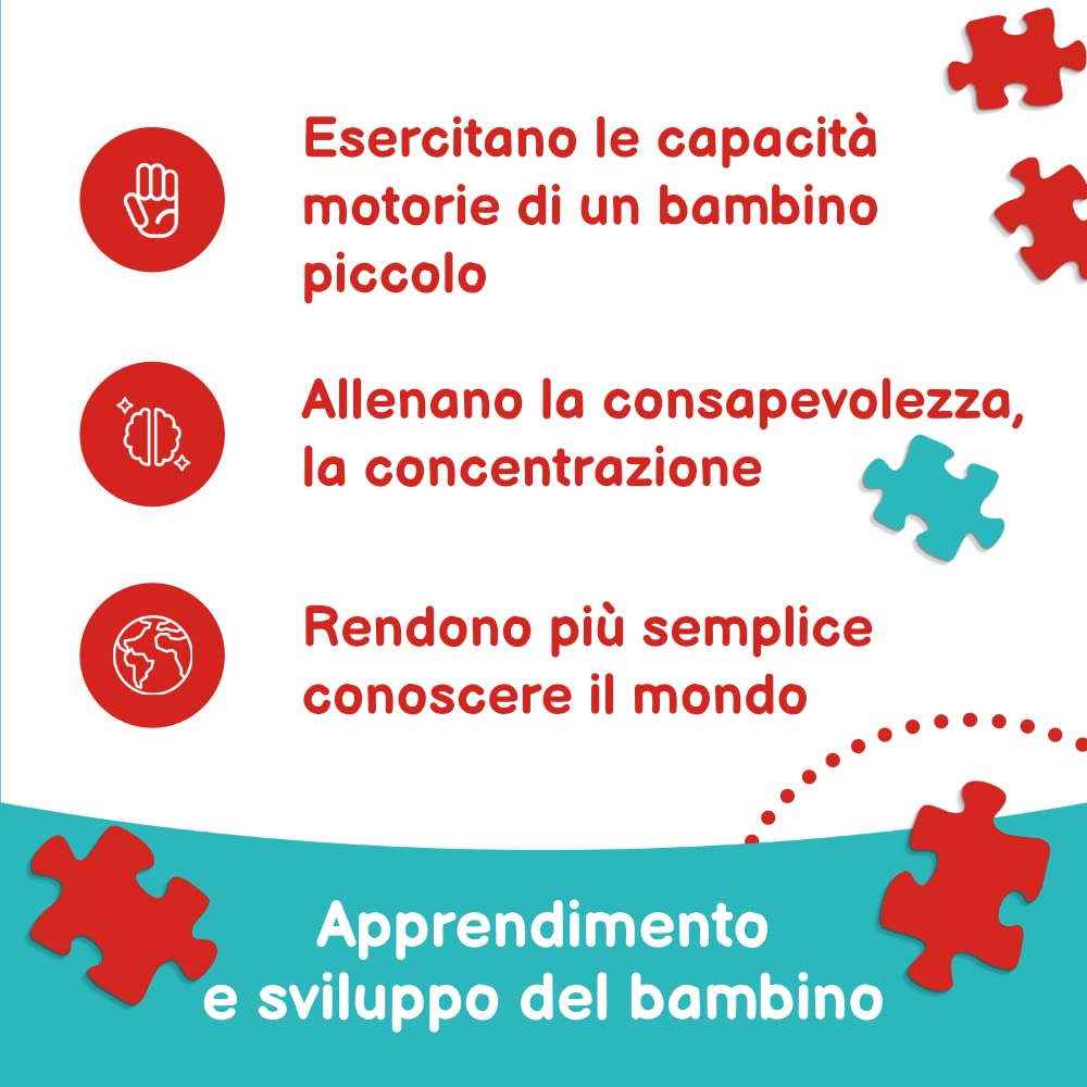Trefl, Puzzle Con Cornice Baby, Bing Bunny, Giochi Di Bing, Per Bambini Dai 2 Anni