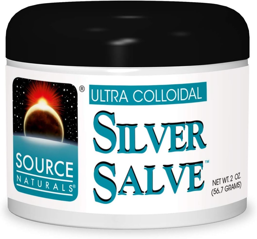 Source Naturals Ultra Colloidal Silver Salve, 2 oz