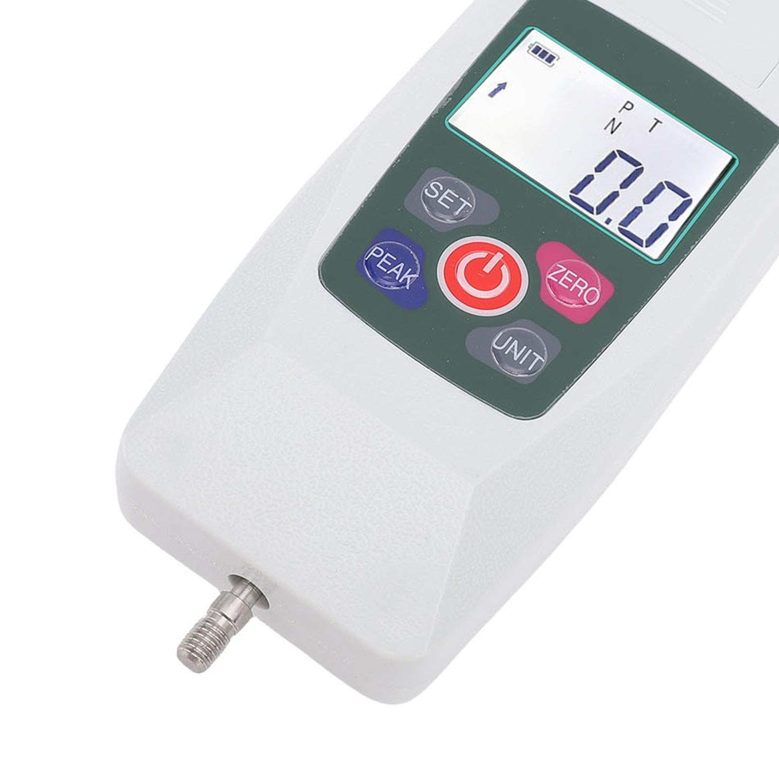 Bewinner Dinamómetro Digital Push-pull 500N Medidor de Fuerza Portátil con LCD Retroiluminado, Unidades N/LB/Kg/Oz, Apagado Automático, Caja de Almacenamiento, Alta Precisión ±1% para Pruebas de