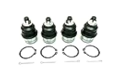 Monster Performance Full Ball Joint Set for Kawasaki 59266-0738, Teryx KRX 1000 2020-2023, Upper & Lower, Heavy Duty, 4340 Chromoly Steel, Greaseable, Low Friction, Adjustable, Chrome Plated, Set of 4