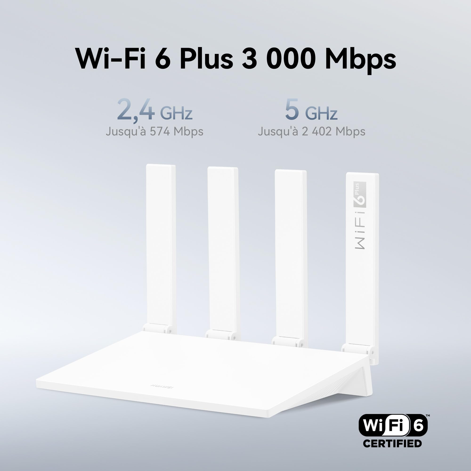 Image secondaire de Routeur HUAWEI WiFi AX3 Dual-Band Gigabit avec Amplificateur