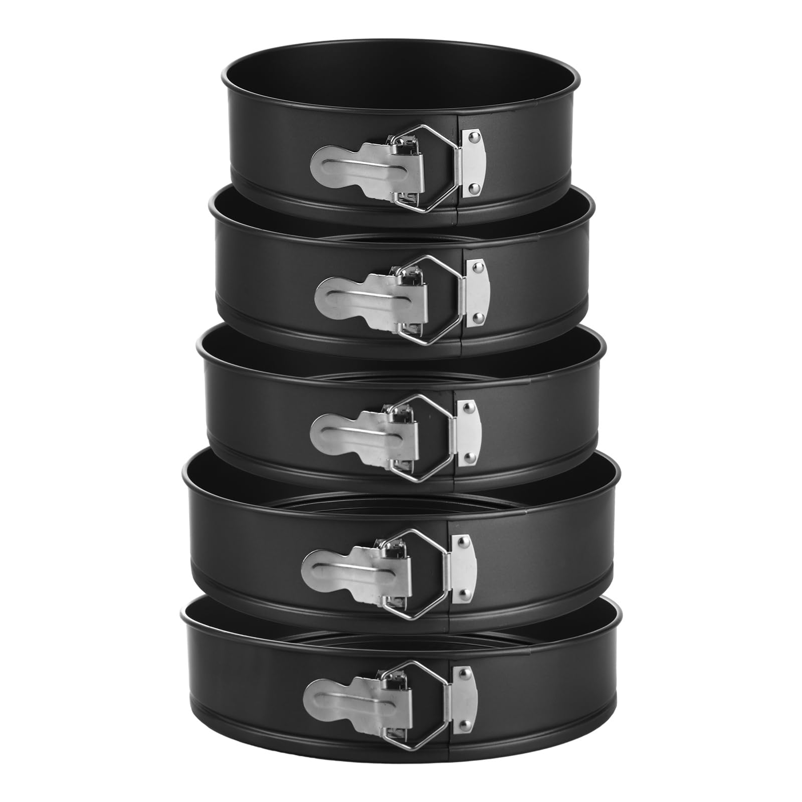QTLCOHD Kuchenform-Set zum Backen, antihaftbeschichtet, Springform-Set (20,8 cm, 21,6 cm, 24,1 cm, 25,4 cm, 25,4 cm, 25,4 cm, 25,4 cm, 25,4 cm, 25,4 cm, 25,4 cm, 25,4 cm, 27,9 cm, 27