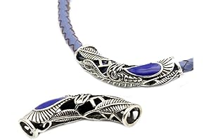 Peacock Feather Sliders Necklace Charms