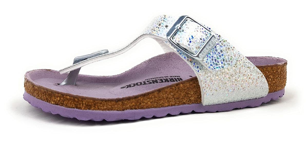 Birkenstock Rio Sandals Girls White/Patent Sandals Shoes — view 53