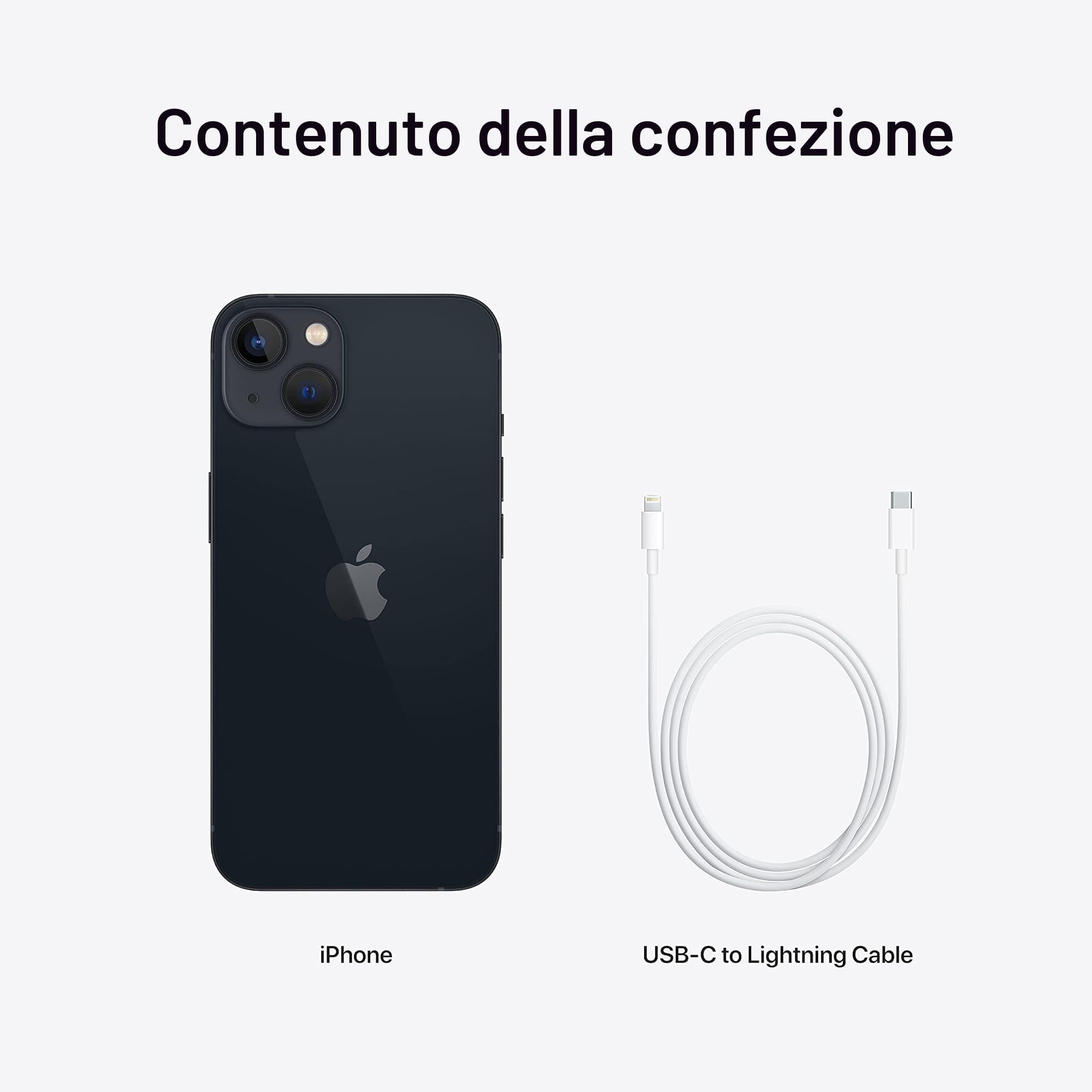 Apple iPhone 13 ,128 GB, Nero - Sbloccato (Ricondizionato)