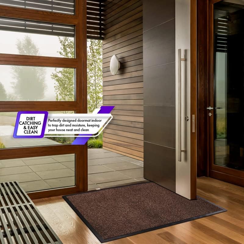 TradeXone Door Mat Non-slip Mats-Stain-Resistant Entrance Rug- Heavy Duty Washable Door Mats Indoor- Dirt Capture - Image 3