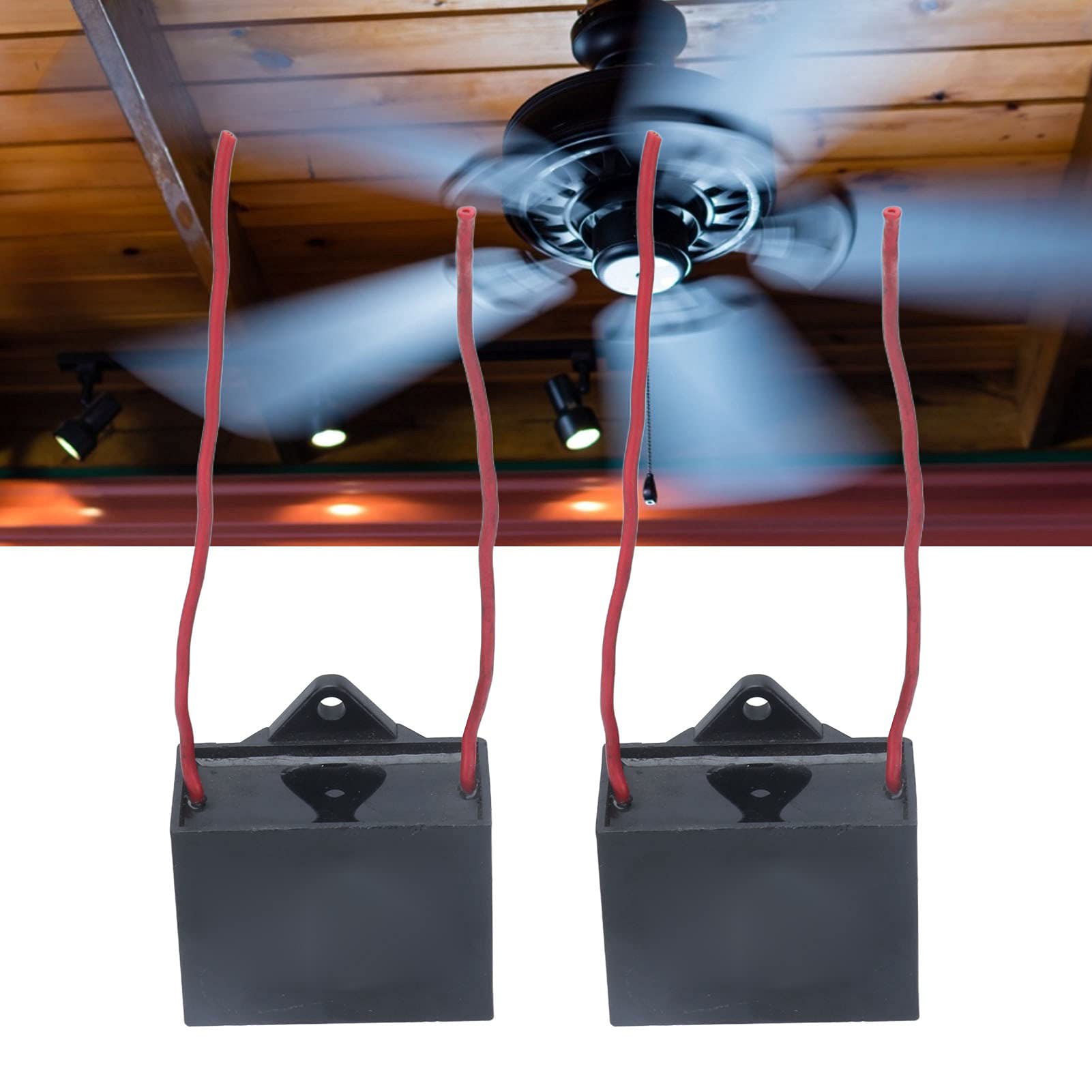 Condensatore Per Motore TMC 2uF 250VAC - 2 MFD - Tipo ADP Per Ventilatore, Pompa, Soffitto