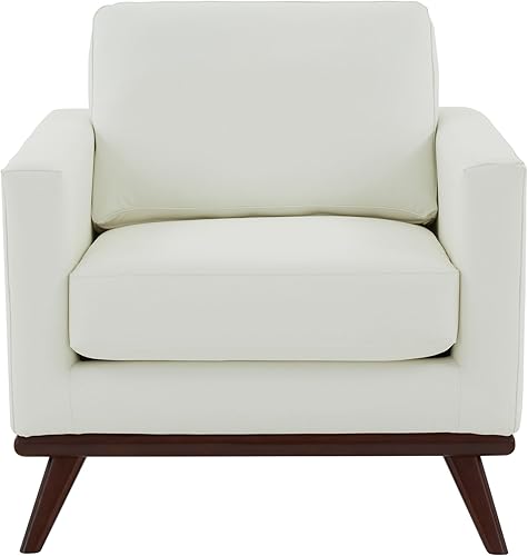 Miniatura 43 de LeisureMod Chester - Silla moderna y contemporánea con patas de madera de abedul maciza, color gris Gris,Malla beige,Cognac Tan,gris topo,Negro