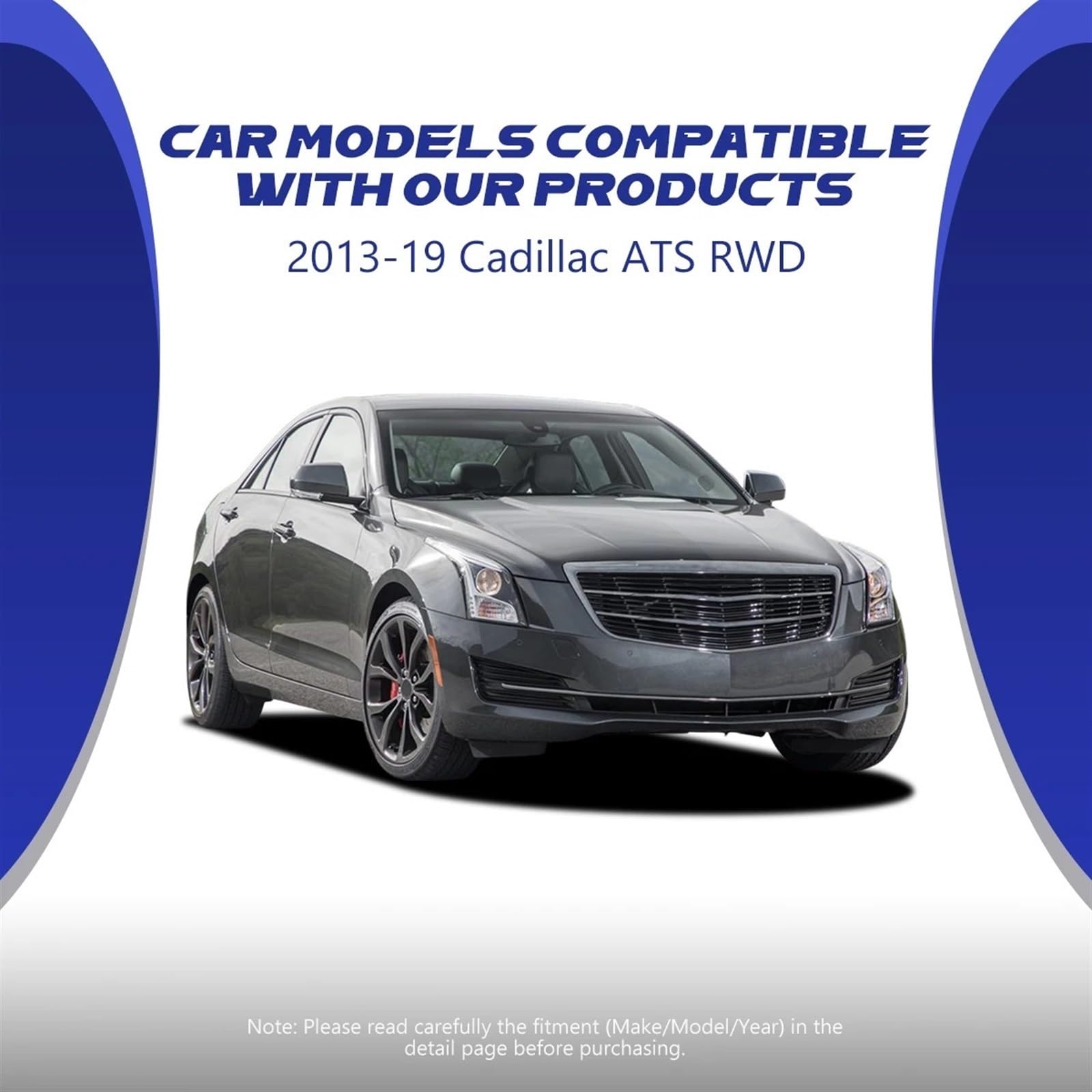 4 piezas de extremo de barra de acoplamiento izquierdo y derecho compatible con CADILLAC ATS 2013 2014 2015 2016 2017 2018 2019 22961953