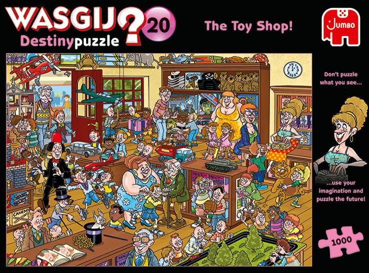 Jumbo, Wasgij Destiny 20, The Toy Shop!, Jigsaw Puzzles for Adults, 1,000 Piece - Image 6
