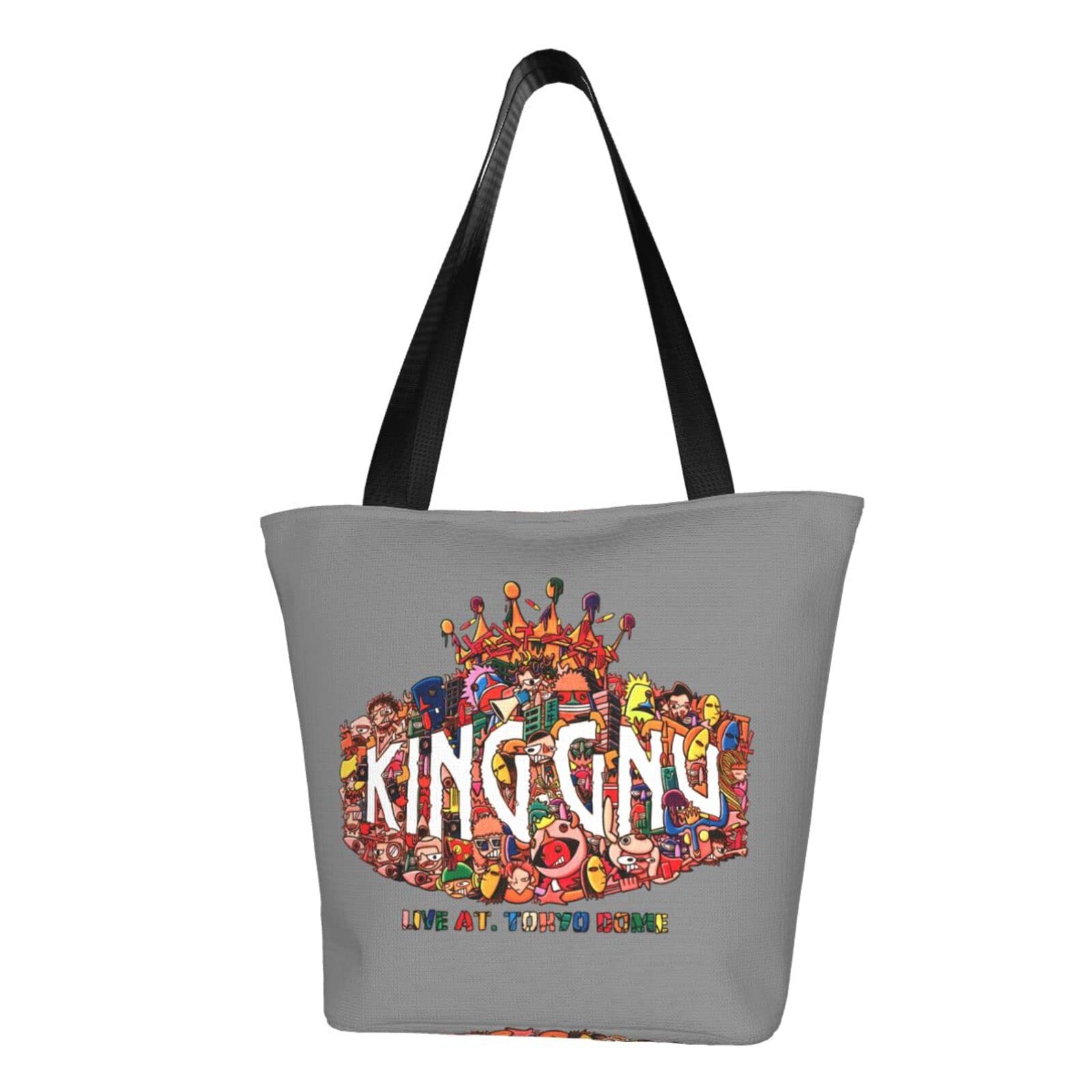 KingGnu キングヌー　トートバッグ Amazon.co.jp: キングヌー GNUフレンズトートバッグ ホワイト 白