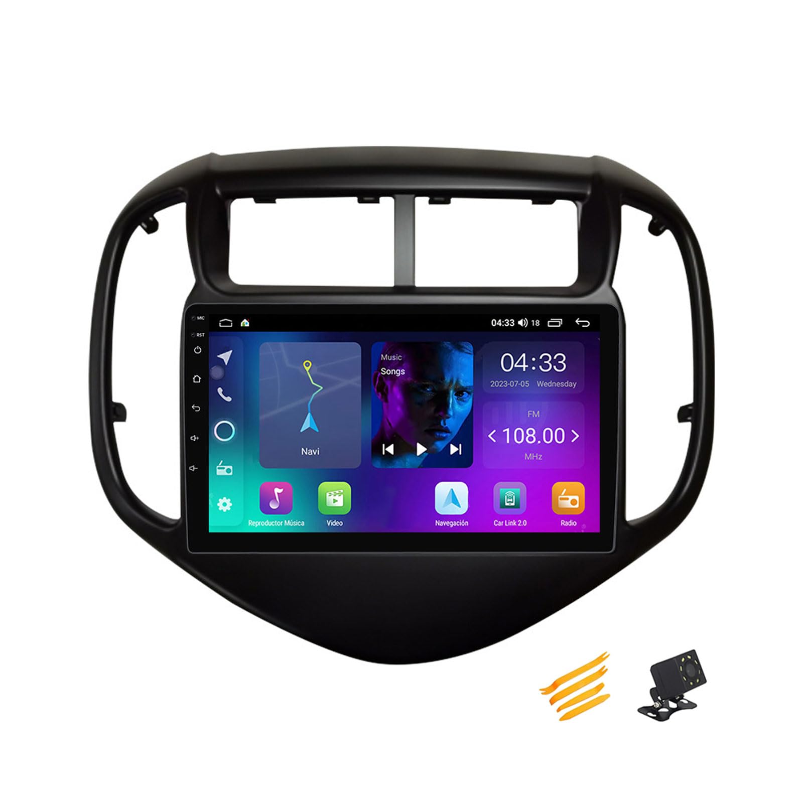 Autoradio pour Chevrolet Aveo 3 écran tactile 9 pouces pour voyager connecté en CarPlay