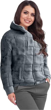 Calmier Sensory Weighted Hoodie (10 Lb) – Glass Bead Adult Sensory Clothing – Comfort Weighted Hoodie Men, Women & Teens